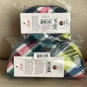 Lug Bobsled XL and Choo Choo mini  in Playful Plaid